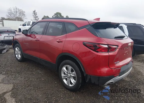 2022 Chevrolet Blazer Fwd 2Lt from USA, damaged, VIN 3GNKBCR43NS129951